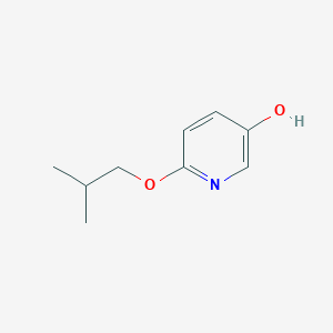 molecular formula C9H13NO2 B2934873 6-(2-Methylpropoxy)pyridin-3-ol CAS No. 1256786-97-6