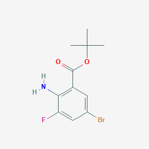 Tert-butyl 2-amino-5-bromo-3-fluorobenzoate