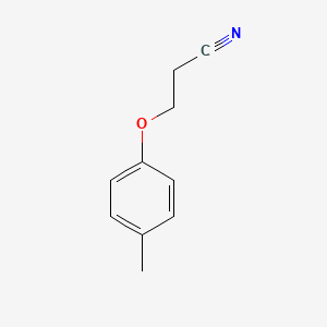 molecular formula C10H11NO B2934925 3-(4-甲基苯氧基)丙腈 CAS No. 25268-01-3