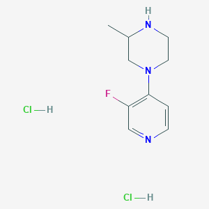 1-(3-Fluoropyridin-4-yl)-3-methylpiperazine dihydrochloride