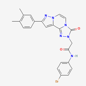 molecular formula C23H19BrN6O2 B2934952 Chembl4524348 CAS No. 1207050-78-9