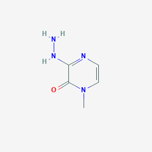 3-Hydrazinyl-1-methyl-1,2-dihydropyrazin-2-one