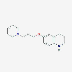6-(3-(Piperidin-1-yl)propoxy)-1,2,3,4-tetrahydroquinoline