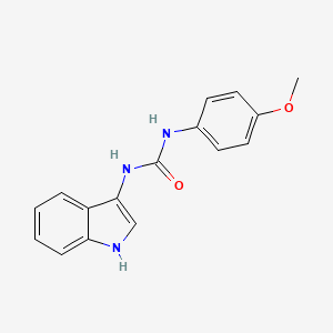 1-(1H-indol-3-yl)-3-(4-methoxyphenyl)urea