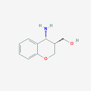 4beta-Amino-3,4-dihydro-2H-1-benzopyran-3beta-methanol