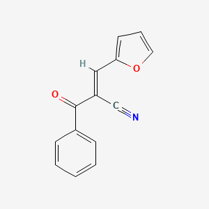 2-Benzoyl-3-(2-furyl)acrylonitrile