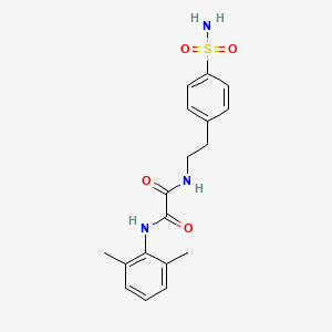 N1-(2,6-dimethylphenyl)-N2-(4-sulfamoylphenethyl)oxalamide