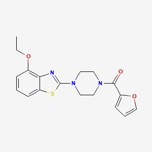(4-(4-Ethoxybenzo[d]thiazol-2-yl)piperazin-1-yl)(furan-2-yl)methanone