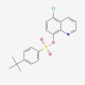 5-Chloro-8-quinolyl 4-(tert-butyl)benzenesulfonate