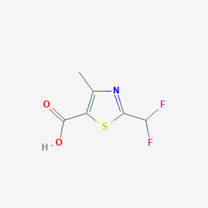 2-(Difluoromethyl)-4-methyl-1,3-thiazole-5-carboxylic acid