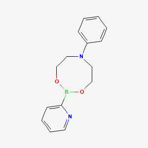 2-Pyridineboronic acid N-phenyldiethanolamine ester