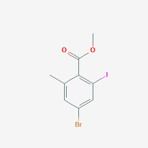 Methyl 4-bromo-2-iodo-6-methylbenzoate