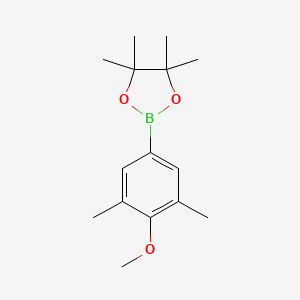 2-(4-Methoxy-3,5-dimethylphenyl)-4,4,5,5-tetramethyl-1,3,2-dioxaborolane