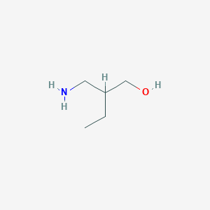 molecular formula C5H13NO B2935622 2-(Aminomethyl)butan-1-ol CAS No. 16519-75-8