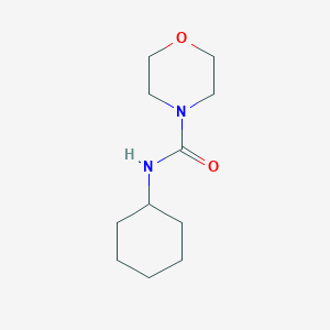 molecular formula C11H20N2O2 B2935641 N-cyclohexylmorpholine-4-carboxamide CAS No. 3417-54-7