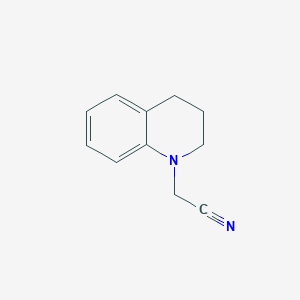 molecular formula C11H12N2 B2935650 2-(3,4-dihydro-2H-quinolin-1-yl)acetonitrile CAS No. 66487-31-8