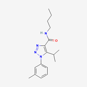 N-butyl-5-isopropyl-1-(m-tolyl)-1H-1,2,3-triazole-4-carboxamide