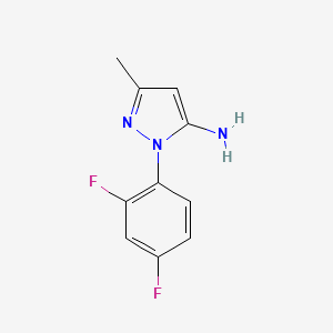 1-(2,4-difluorophenyl)-3-methyl-1H-pyrazol-5-amine