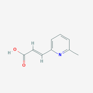 (E)-3-(6-Methylpyridin-2-YL)acrylic acid