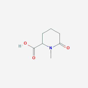 molecular formula C7H11NO3 B2935740 1-Methyl-6-oxopiperidine-2-carboxylic acid CAS No. 1367674-43-8