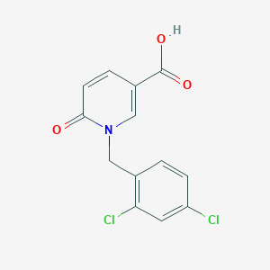 1-(2,4-Dichlorobenzyl)-6-Oxo-1,6-Dihydro-3-Pyridinecarboxylic Acid