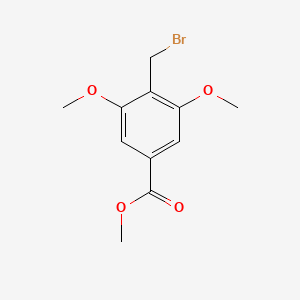 molecular formula C11H13BrO4 B2935800 甲基4-(溴甲基)-3,5-二甲氧基苯甲酸酯 CAS No. 104447-91-8