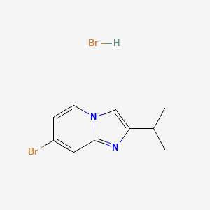 7-Bromo-2-(propan-2-yl)imidazo[1,2-a]pyridine hydrobromide