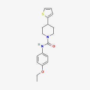 N-(4-ethoxyphenyl)-4-(thiophen-2-yl)piperidine-1-carboxamide
