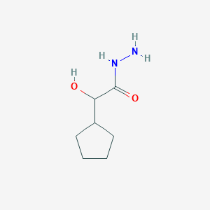 2-Cyclopentyl-2-hydroxyacetohydrazide