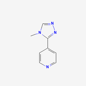 4-(4-methyl-4H-1,2,4-triazol-3-yl)pyridine