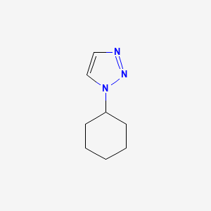 molecular formula C8H13N3 B2935894 1-cyclohexyl-1H-1,2,3-triazole CAS No. 81945-59-7
