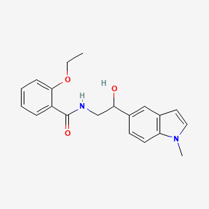 2-ethoxy-N-(2-hydroxy-2-(1-methyl-1H-indol-5-yl)ethyl)benzamide