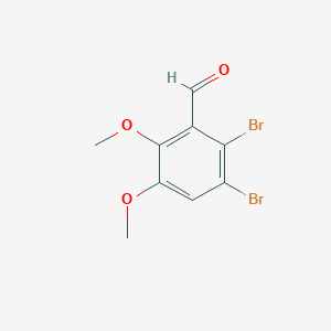 2,3-Dibromo-5,6-dimethoxybenzaldehyde