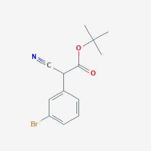 alpha-Cyano-3-bromobenzeneacetic acid tert-butyl ester