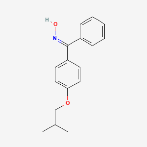 (4-Isobutoxyphenyl)(phenyl)methanone oxime