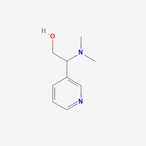 2-(Dimethylamino)-2-(pyridin-3-yl)ethan-1-ol