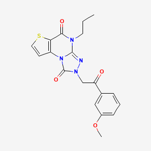 molecular formula C19H18N4O4S B2936151 Chembl4546978 CAS No. 1359408-31-3
