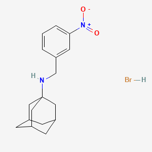 N-(3-Nitrobenzyl)-1-adamantanamine hydrobromide