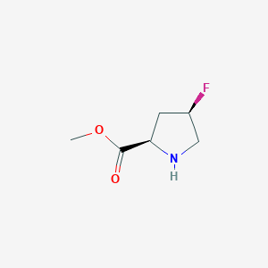methyl (2R,4R)-4-fluoropyrrolidine-2-carboxylate