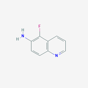 molecular formula C9H7FN2 B2936182 5-Fluoroquinolin-6-amine CAS No. 2102409-31-2