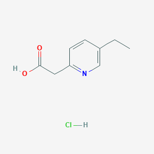 2-(5-Ethylpyridin-2-yl)acetic acid hydrochloride