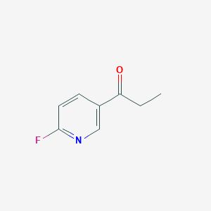 1-(6-Fluoropyridin-3-yl)propan-1-one