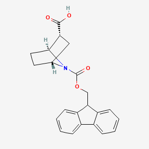(1S,2R,4R)-7-(9H-Fluorene-9-ylmethoxycarbonyl)-7-azabicyclo[2.2.1]heptane-2-carboxylic acid