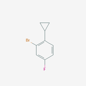 5-Fluoro-2-cyclopropylbromobenzene