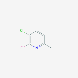 3-Chloro-2-fluoro-6-methylpyridine