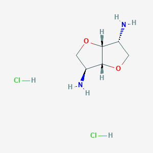 (3R,3AR,6S,6aR)-hexahydrofuro[3,2-b]furan-3,6-diamine dihydrochloride