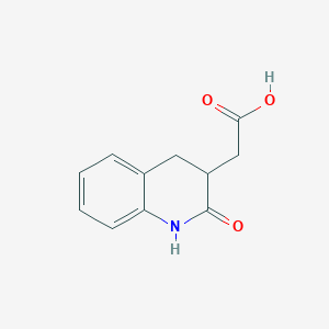 2-(2-Oxo-1,2,3,4-tetrahydroquinolin-3-YL)acetic acid