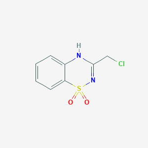 3-(Chloromethyl)-4H-benzo[e][1,2,4]thiadiazine 1,1-dioxide