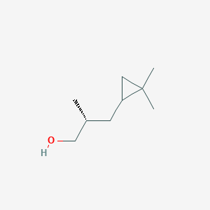 (2R)-3-(2,2-Dimethylcyclopropyl)-2-methylpropan-1-ol