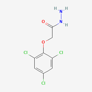 molecular formula C8H7Cl3N2O2 B2936546 2-(2,4,6-三氯苯氧基)乙酰肼 CAS No. 190588-40-0